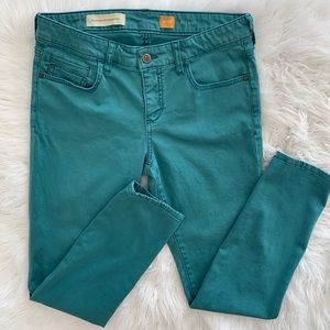 Teal pilcro and the Letterpress Jeans Size…